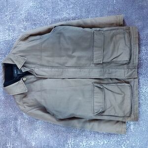 Vintage Roots Faded and Distressed Work Style Jacket